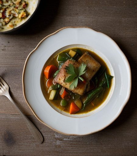 Ratatouille & Cod Stew - Bsnx01 A recipe image