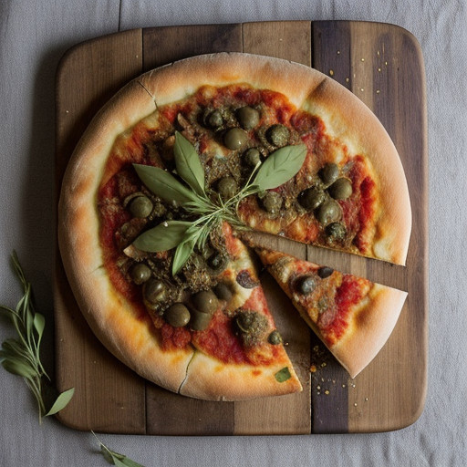 Ratatouille French Bread Pizzas - Bon Appetit recipe image