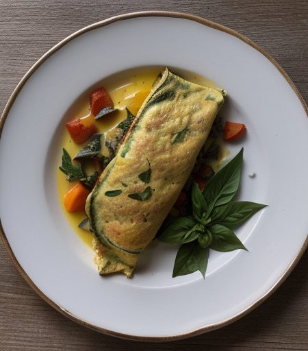 Ratatouille Omelet - Country Cooking recipe image