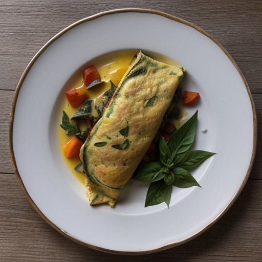 Ratatouille Omelet - Country Cooking recipe image