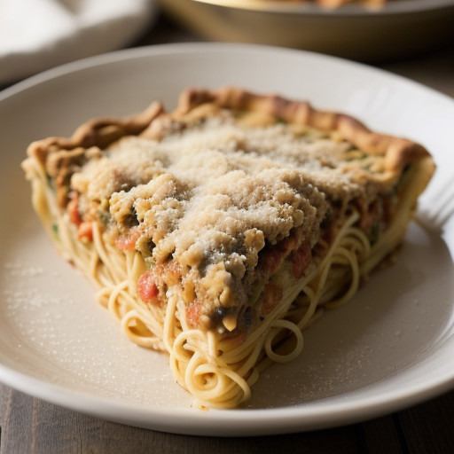 Ratatouille Spaghetti Pie recipe image