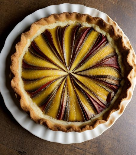 Ratatouille Tart - Bon Appetit recipe image