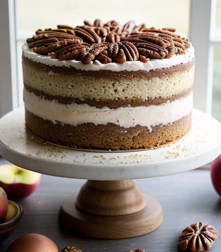 Raw Apple Cake recipe image