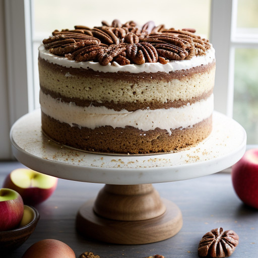 Raw Apple Cake recipe image