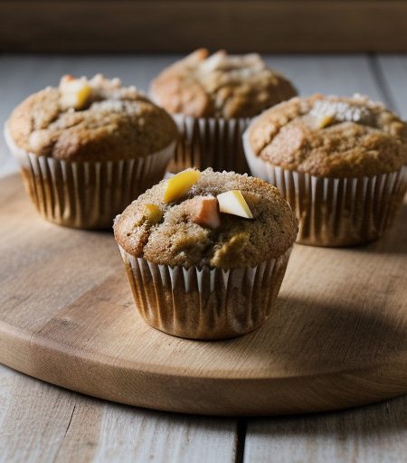 Raw Apple Muffins recipe image