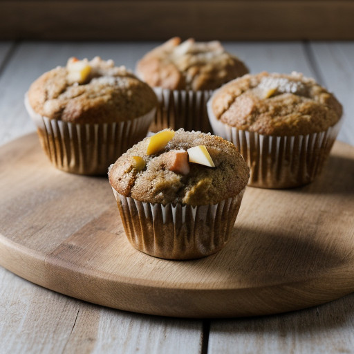 Raw Apple Muffins recipe image