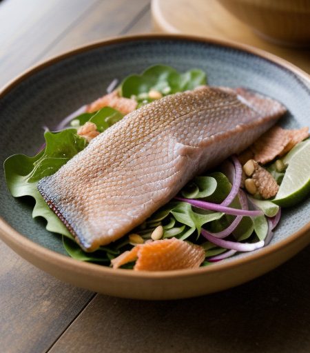 Raw Fish Salad recipe image