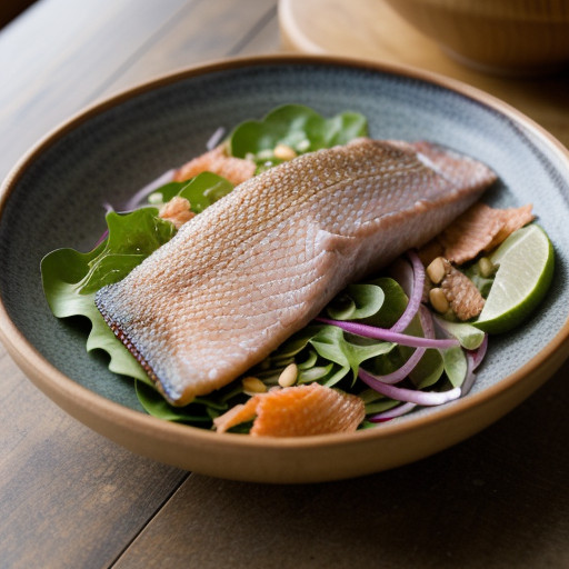 Raw Fish Salad recipe image