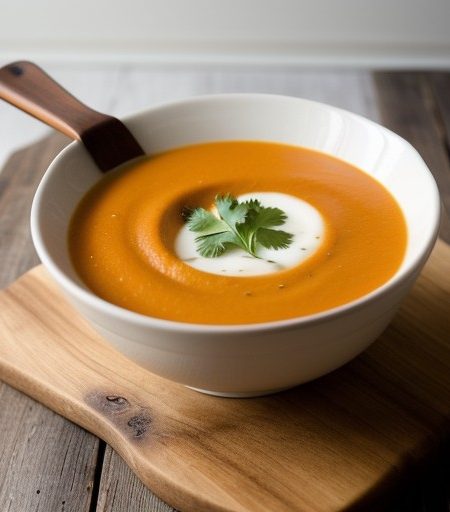 Raw Carrot Soup recipe image