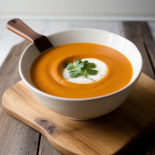 Raw Carrot Soup recipe image