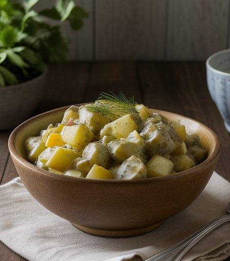 Real German Potato Salad From Brigitte Sealin recipe image