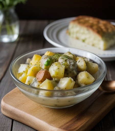 Real German Potato Salad From Brigitte Sealing recipe image