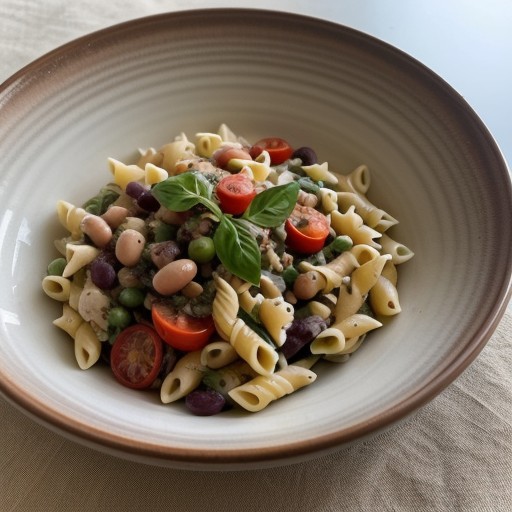 Really Simple Pasta and Bean Salad recipe image