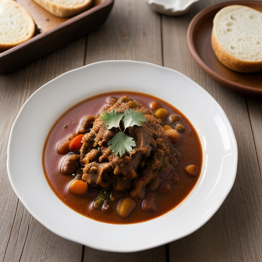 Reba McEntire's Hot 'N Chunky Chili recipe image
