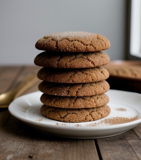 Recipe Rescue Low Fat Molasses-Spice Cookies recipe image
