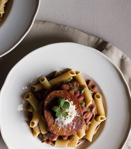 Red Beans~ Pasta~ Sausage & Tomatoes recipe image
