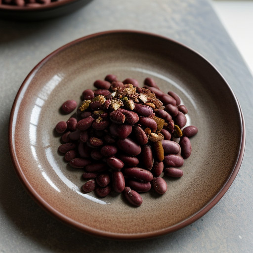 Red Beans With Pecans & Saffron Over Whole recipe image