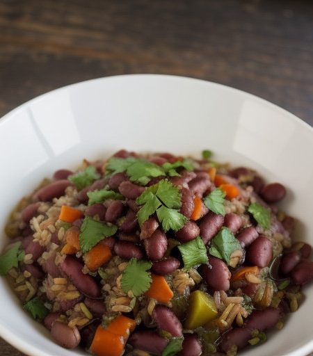 Red Beans and Rice Salad recipe image