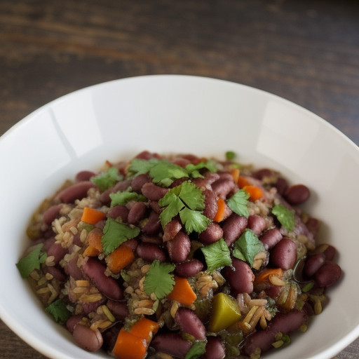 Red Beans and Rice Salad recipe image