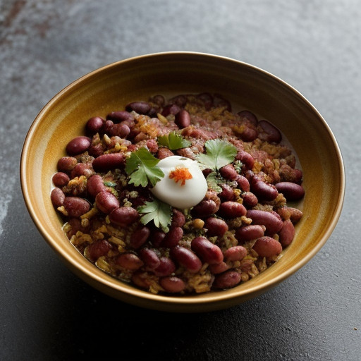Red Beans and Rice With Salsa-Daley recipe image