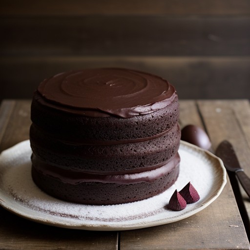 Red Beet Chocolate Cake recipe image