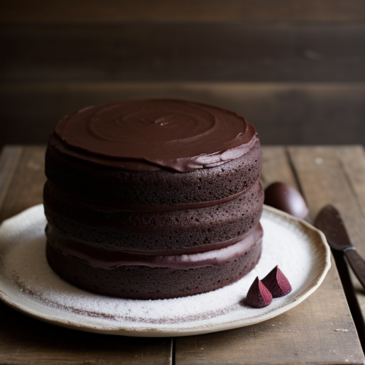 Red Beet Chocolate Cake recipe image