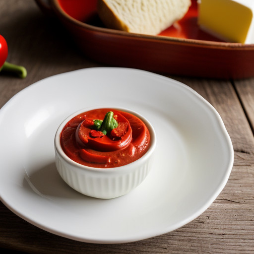 Red Bell Pepper Coulis recipe image