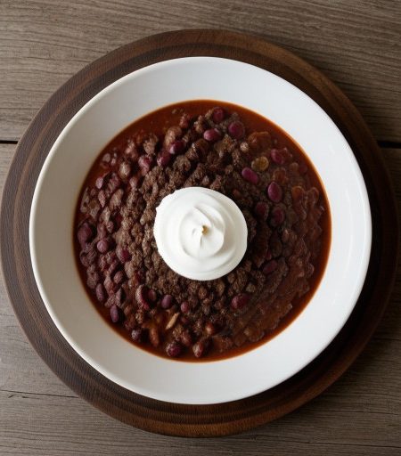 Red & Black Bean Buffalo Chili recipe image