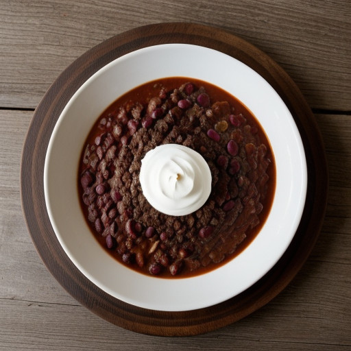 Red & Black Bean Buffalo Chili recipe image
