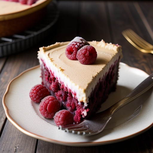 Red & Black Raspberry Pudding Cake recipe image