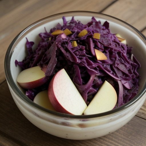 Red Cabbage & Apple Salad recipe image