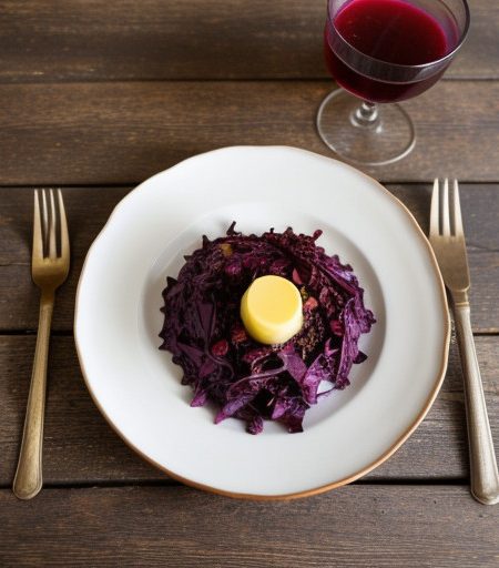 Red Cabbage & Cranberries recipe image