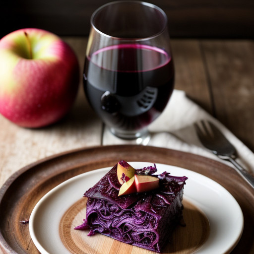 Red Cabbage With Apples and Red Wine recipe image