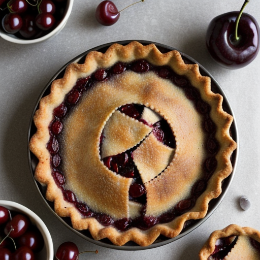 Red Cherry Cobbler recipe image