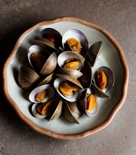 Red Chile Pesto Clams recipe image