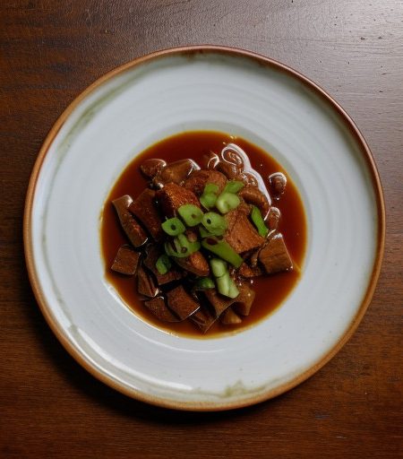Red Cooked Bean Curd. recipe image