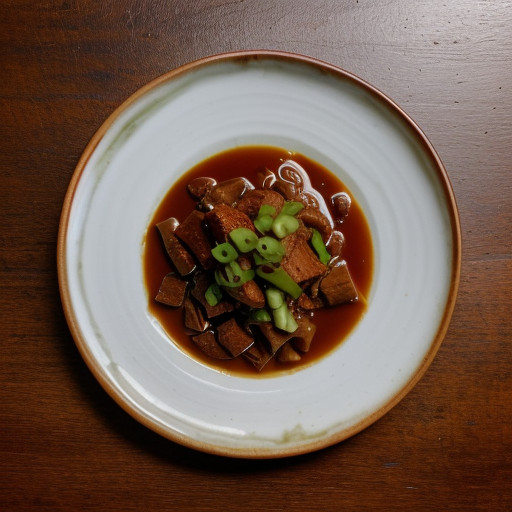 Red Cooked Bean Curd. recipe image