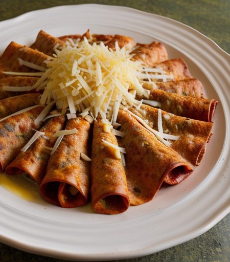 Red Enchiladas With Cheese recipe image