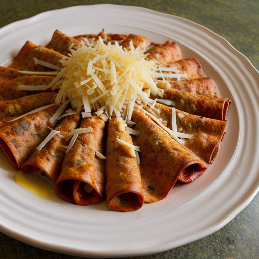 Red Enchiladas With Cheese recipe image