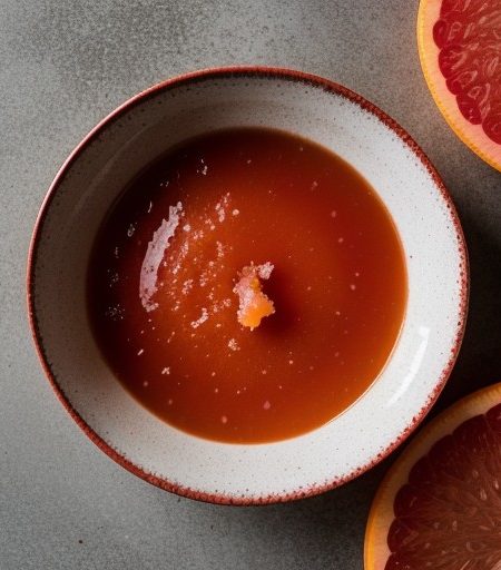 Red Grapefruit Salsa With Sweet Vermouth recipe image