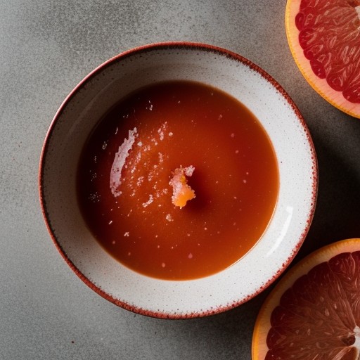 Red Grapefruit Salsa With Sweet Vermouth recipe image