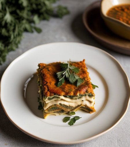 Red Lentil Lasagna recipe image
