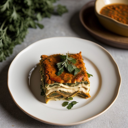 Red Lentil Lasagna recipe image