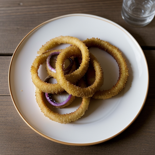 Red-Onion Rings - Bon Appetit recipe image