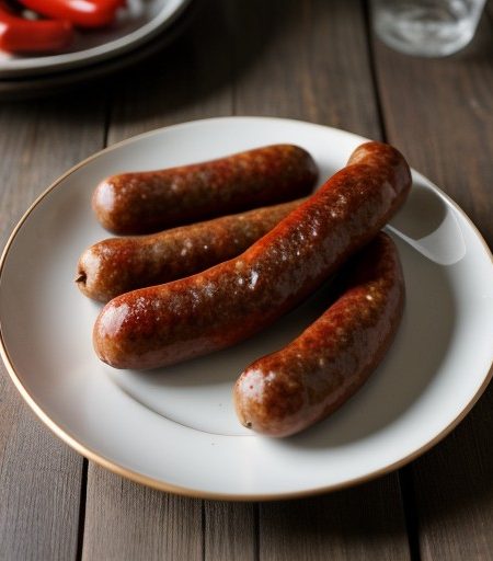 Red Pepper Homemade Sausage recipe image