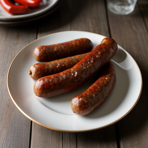 Red Pepper Homemade Sausage recipe image
