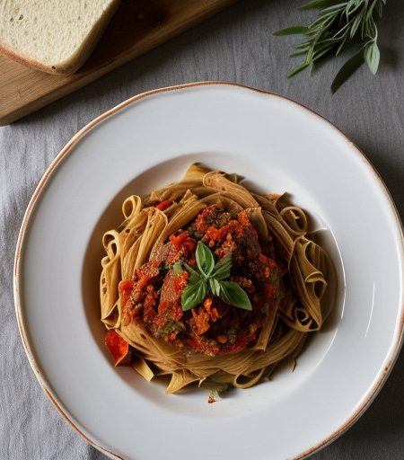 Red Pepper Pasta recipe image