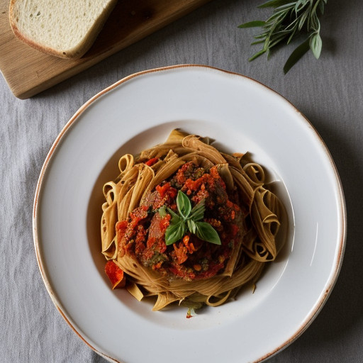 Red Pepper Pasta recipe image
