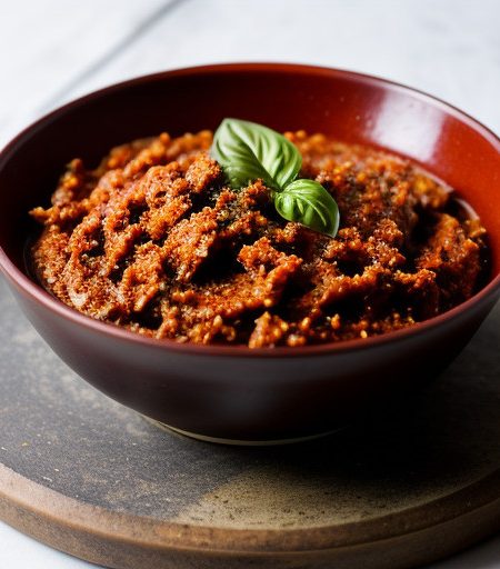 Red Pepper Pesto recipe image