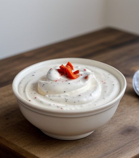 Red Pepper-Sour Cream Sauce recipe image